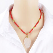 銀千惠項鏈女款玉吊墜xl毛衣鏈輕奢小眾高級感潮酷辣妹氣質(zhì)ins閨蜜情侶 粗約2MM/長(cháng)約40CM/重約3.3克