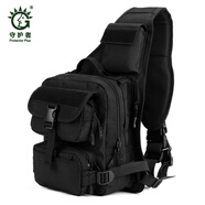 守護(hù)者（ProtectorPlus） 城市游俠包旅游攝影單肩背包弓箭手運(yùn)動(dòng)騎行包男士戶外大胸包斜挎包 黑色