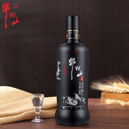 牛欄山【商務光瓶】 42度白酒 京味濃香風格經典黑牛 高端光瓶 時尚宴請 42%vol 500mL 1瓶
