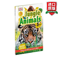 DK Readers Level 1-Jungle Animals 英文原版 DK分級讀物L(fēng)1 叢林動物 兒童科普百科精裝 英文版