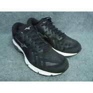 美津濃Mizuno/ 男子緩震耐磨慢跑鞋WAVE ULTIMA 12 原968 黑色白色 J1GC211836 42 270mm
