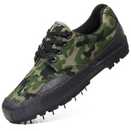3515迷彩鞋 強人解放鞋男工地勞保膠鞋際華軍訓鞋夏令營(yíng)戶(hù)外耐磨防臭 軍綠色 標準鞋碼 35碼 225