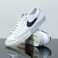 耐克（NIKE）男鞋秋季新款運(yùn)動(dòng)鞋COURT防滑耐磨低幫板鞋時(shí)尚百搭潮流休閑鞋 DZ2544-100/開拓者低幫/白灰黑 44