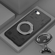 rain zone 蘋(píng)果se3手機殼iphonese3磁吸支架新款手機套男款外殼女款保護殼全包防摔 just圖案硬殼黑色*嵌入式磁環(huán)+新磁吸指環(huán)+底座