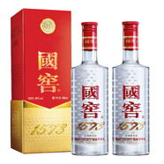 瀘州老窖喜酒【倉配】 國窖 1573  濃香型 白酒 自飲送禮 商務(wù)宴請 禮贈 38度 500mL 2瓶