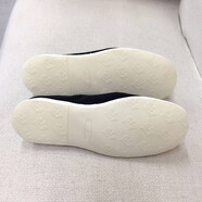 內聯(lián)升 男鞋老字號 老北京布鞋男 手工千層底炫彩邊男款布鞋 8112A 8112G藍色貼膠底 43