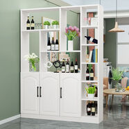 柚韻進(jìn)門(mén)玄關(guān)柜鞋柜一體客廳隔斷酒柜置物柜屏風(fēng)裝飾柜簡(jiǎn)約現代間廳柜 90長(cháng)白色兩門(mén) 帶貨到樓下自行安裝