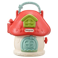 BY BABYCAREbabycare蘑菇屋bctoys玩具女孩過家家真房子生日禮物兒童娃娃屋 蘑菇屋