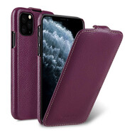 錦灝適用三星Galaxy S25 Ultra手機(jī)殼真皮s24+上下翻蓋保護(hù)套商務(wù)全包防摔時(shí)尚高檔 上下翻蓋皮套紫色荔枝紋 三星s25ultra