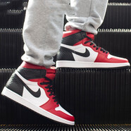 耐克（NIKE） Air Jordan1 AJ1 女鞋運動輕便板鞋籃球鞋CV0152-401 CD0461-601 蛇紋 35.5
