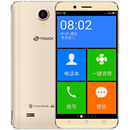 天語（K-Touch）K6 移動聯(lián)通4G安卓智能老人手機大字大聲大屏老年機 1G+16G移動聯(lián)通4G金色