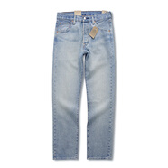 Levi's韓版 李維斯501系列'93復古版型男士寬松直筒牛仔褲潮 冰藍色 韓國款， W34L32