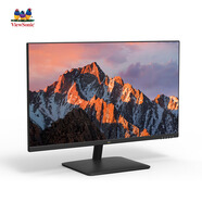 優(yōu)派 23.8英寸 全高清三邊微邊框不閃屏護(hù)眼75Hz低藍(lán)光VGA+HDMI接口顯示器 VA2462