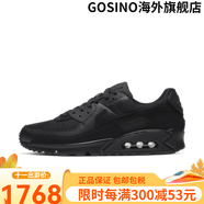 耐克（NIKE）Air Max 90 經(jīng)典百搭 氣墊緩震舒適 男士跑步鞋 休閑運動鞋 黑色 CN8490-003 39 碼/US6.5