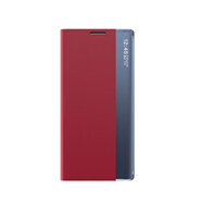 有朋（YouPeng）三星note9/note8手機殼翻蓋式保護套皮套全包邊防摔硅膠個(gè)性 三星note9紅色 側開(kāi)窗皮套