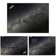 咔咔魚(yú)聯(lián)想ThinkPadX13電腦貼紙X13yoga/X13s貼膜13.3英寸筆記本外殼保護膜 圖案款式3 ACD面+高清鋼化膜+鍵盤(pán)膜