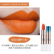 LANYI   奧· 迪口紅不脫色不掉色不沾杯不脫色豆沙色同款雨衣啞光 502#胡蘿卜色
