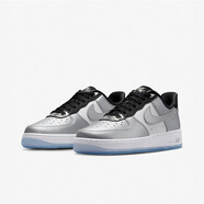 耐克（NIKE）女鞋 Air Force 1 AF1鐳射空軍一號反光銀灰色運(yùn)動板鞋  DX6764-001 銀黑色 42