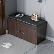 尋巧（SPERMEK） 換鞋凳家用門(mén)口穿鞋凳多用途試鞋凳現代簡(jiǎn)約儲物收納鞋柜 【三層帶門(mén)】原野橡木色60CM