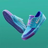 耐克（NIKE）新款男鞋SB 黑白運(yùn)動休閑街頭潮流低幫帆布鞋板鞋729825-001 CV2365-400 42