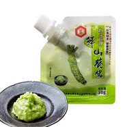 葵田鮮山葵醬青芥醬料壽司刺身日式料理調(diào)料三文魚芥末調(diào)味辣根 鮮山葵醬30g*1袋
