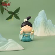 如果（Roogo）國風(fēng)唐仕女小擺件創(chuàng  )意家居裝飾品辦公室桌面擺飾可愛(ài)送生日禮物女 宋小卿的日志-精致女孩