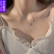 憶瑾S925銀項鏈女小鯨魚潮小眾氣質鎖骨鏈送女友閨蜜520情人節(jié)禮物 [精美禮盒]彩虹小鯨魚