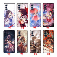 WENYAFFvivoIQOONEO10 Z9/Z9Turbo玻璃IQOO13/12/11S手機殼IQOOZ8/Neo9Spro動漫IQOONEO5/6/7磨砂硅膠軟套 東方project-博麗靈夢 