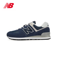 NEW BALANCE NB574復(fù)古潮流百搭拼接運(yùn)動休閑鞋 ML574EVN 深藍(lán)色 36 (腳長22cm)