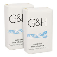 安利美國安利G&H四合一爽身洗臉沐浴香皂150g 溫和清潔 爽身 兩塊裝(150g*2)70%人的選擇