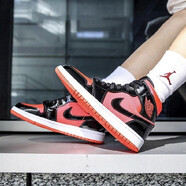耐克（NIKE）女鞋運動(dòng)鞋Air Jordan 1 AJ1香檳金色籃球鞋BQ6472-016  BQ6472-600 黑紅 43