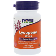 美國Now Foods lycopene 番茄紅素20mg 50粒 g 50粒