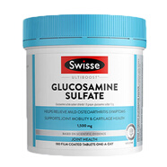 Swisse斯維詩(shī)氨糖維骨力硫酸葡萄糖胺片成人中老年關(guān)節養護180粒 氨糖維骨力 180粒/瓶