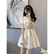 GOCHIEI新款連衣裙女裝法式小香風(fēng)仙女裙子女2025夏季新品韓版裙子 L