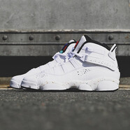 耐克（NIKE）女鞋Air Jordan 6 Floral GS AJ6高幫籃球鞋 323419-100 36