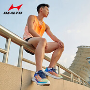 海爾斯跑步鞋競速馬拉松跑鞋733男女夏季新款透氣減震運動(dòng)鞋 733-流影炫彩 41