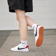 耐克（NIKE）板鞋女鞋COURT皮面潮流百搭防滑耐磨低幫運(yùn)動鞋青少年學(xué)生休閑鞋 833535-107 36
