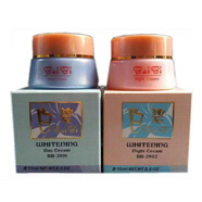 ZOCI臺灣BaiBi白碧美白祛斑日霜晚霜美白祛斑霜早晚霜美容院產(chǎn)品 日霜+晚霜