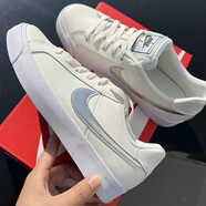 耐克（Nike）滑板鞋女鞋2025夏季新款COURT小白鞋潮流運動輕便透氣休閑鞋 AO2810-104帆白銀 36.5