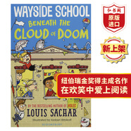 歪歪路小學(xué)1：荒誕故事 英文原版 Sideways Stories From Wayside School 路易斯薩奇爾 橋梁章節(jié)書 課外閱讀 搭神奇樹(shù)屋 歪歪路小學(xué)4:厄運(yùn)之云