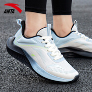 安踏（ANTA）男鞋跑步鞋2025夏季跑鞋網(wǎng)面透氣旗艦競(jìng)速緩震運(yùn)動(dòng)鞋休閑鞋 象牙白/幻景藍(lán)-毒刺2 42