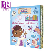 Doc McStuffins Little Golden Book Library 小金書故事集 麥芬小醫(yī)生 英文原版 進(jìn)口原版 2到5歲 RH Disney