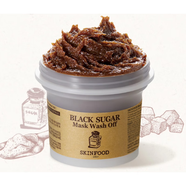 思親膚（skinfood）韓國skin food思親膚涂抹面膜清潔草莓/蜂蜜/薰衣草/薄荷黑糖120g 黑糖磨砂清潔去角質(zhì) 120g