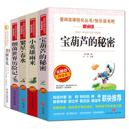 寶葫蘆的秘密 小英雄雨來 青銅葵花 細菌世界歷險記 繁星春水/四年級快樂讀書吧推薦（套裝共5冊）