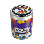 國潮車載煙灰缸同款多功能創(chuàng)意個性汽車內(nèi)用煙灰缸帶蓋男帶燈 按鍵開蓋/帶燈 出入平安