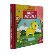 英文原版 我的動畫書：小動物 My animated book - baby animals機關(guān)
