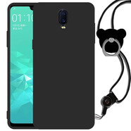 魅上 OPPO R17 手機(jī)殼保護(hù)套全包邊防摔卡通男女情侶硅膠軟殼 黑色 OPPO R17