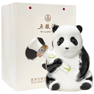五糧液高端節(jié)日送禮 收藏?cái)[柜 禮盒裝酒水 52度 500mL 1瓶 五糧液熊貓酒單瓶 濃香型白酒