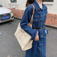 LANWEIFEILEI新款牛仔連衣裙女秋季休閑顯瘦收腰氣質(zhì)開(kāi)叉長(cháng)袖長(cháng)款連體裙子 牛仔裙+腰帶 M 建議100-115斤