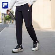 FILA 斐樂(lè )官方男士針織長(cháng)褲2025秋季基礎簡(jiǎn)約舒適健身運動(dòng)褲
